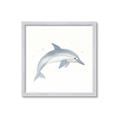 Picture of Dolphin _GroupedProduct_Square_Mini_ _GroupedProduct_Square_Framed_Matted_