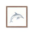 Picture of Dolphin _GroupedProduct_Square_Mini_ _GroupedProduct_Square_Framed_Matted_