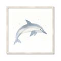 Picture of Dolphin _GroupedProduct_Square_Mini_ _GroupedProduct_Square_Framed_Matted_