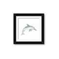 Picture of Dolphin _GroupedProduct_Square_Mini_ _GroupedProduct_Square_Framed_Matted_