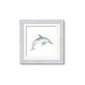 Picture of Dolphin _GroupedProduct_Square_Mini_ _GroupedProduct_Square_Framed_Matted_