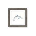Picture of Dolphin _GroupedProduct_Square_Mini_ _GroupedProduct_Square_Framed_Matted_