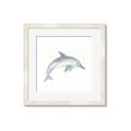 Picture of Dolphin _GroupedProduct_Square_Mini_ _GroupedProduct_Square_Framed_Matted_