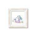 Picture of Blue Hair Mermaid _GroupedProduct_Square_Mini_ _GroupedProduct_Square_Framed_Matted_