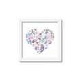 Picture of Colorful Heart I _GroupedProduct_Square_Mini_ _GroupedProduct_Square_Framed_Matted_