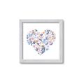 Picture of Colorful Heart I _GroupedProduct_Square_Mini_ _GroupedProduct_Square_Framed_Matted_