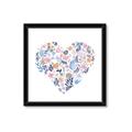 Picture of Colorful Heart I _GroupedProduct_Square_Mini_ _GroupedProduct_Square_Framed_Matted_