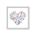 Picture of Colorful Heart I _GroupedProduct_Square_Mini_ _GroupedProduct_Square_Framed_Matted_