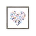 Picture of Colorful Heart I _GroupedProduct_Square_Mini_ _GroupedProduct_Square_Framed_Matted_