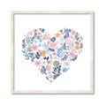 Picture of Colorful Heart I _GroupedProduct_Square_Mini_ _GroupedProduct_Square_Framed_Matted_