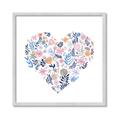 Picture of Colorful Heart I _GroupedProduct_Square_Mini_ _GroupedProduct_Square_Framed_Matted_