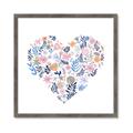 Picture of Colorful Heart I _GroupedProduct_Square_Mini_ _GroupedProduct_Square_Framed_Matted_