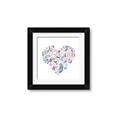 Picture of Colorful Heart I _GroupedProduct_Square_Mini_ _GroupedProduct_Square_Framed_Matted_