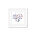 Picture of Colorful Heart I _GroupedProduct_Square_Mini_ _GroupedProduct_Square_Framed_Matted_