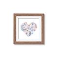 Picture of Colorful Heart I _GroupedProduct_Square_Mini_ _GroupedProduct_Square_Framed_Matted_