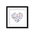Picture of Colorful Heart I _GroupedProduct_Square_Mini_ _GroupedProduct_Square_Framed_Matted_
