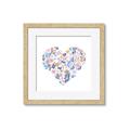 Picture of Colorful Heart I _GroupedProduct_Square_Mini_ _GroupedProduct_Square_Framed_Matted_