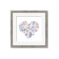 Picture of Colorful Heart I _GroupedProduct_Square_Mini_ _GroupedProduct_Square_Framed_Matted_