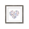 Picture of Colorful Heart I _GroupedProduct_Square_Mini_ _GroupedProduct_Square_Framed_Matted_