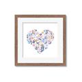 Picture of Colorful Heart I _GroupedProduct_Square_Mini_ _GroupedProduct_Square_Framed_Matted_