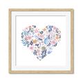 Picture of Colorful Heart I _GroupedProduct_Square_Mini_ _GroupedProduct_Square_Framed_Matted_