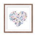 Picture of Colorful Heart I _GroupedProduct_Square_Mini_ _GroupedProduct_Square_Framed_Matted_