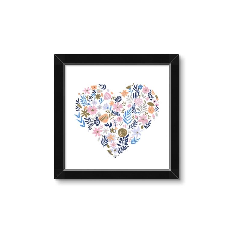 Picture of Colorful Heart II  _GroupedProduct_Square_Mini_ _GroupedProduct_Square_Framed_Matted_