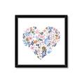 Picture of Colorful Heart II  _GroupedProduct_Square_Mini_ _GroupedProduct_Square_Framed_Matted_