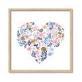 Picture of Colorful Heart II  _GroupedProduct_Square_Mini_ _GroupedProduct_Square_Framed_Matted_