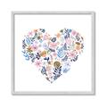Picture of Colorful Heart II  _GroupedProduct_Square_Mini_ _GroupedProduct_Square_Framed_Matted_