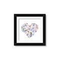 Picture of Colorful Heart II  _GroupedProduct_Square_Mini_ _GroupedProduct_Square_Framed_Matted_