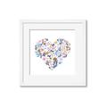 Picture of Colorful Heart II  _GroupedProduct_Square_Mini_ _GroupedProduct_Square_Framed_Matted_