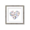 Picture of Colorful Heart II  _GroupedProduct_Square_Mini_ _GroupedProduct_Square_Framed_Matted_