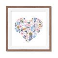 Picture of Colorful Heart II  _GroupedProduct_Square_Mini_ _GroupedProduct_Square_Framed_Matted_
