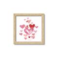 Picture of Red Hearts _GroupedProduct_Square_Mini_ _GroupedProduct_Square_Framed_Matted_