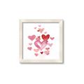 Picture of Red Hearts _GroupedProduct_Square_Mini_ _GroupedProduct_Square_Framed_Matted_