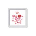 Picture of Red Hearts _GroupedProduct_Square_Mini_ _GroupedProduct_Square_Framed_Matted_