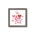 Picture of Red Hearts _GroupedProduct_Square_Mini_ _GroupedProduct_Square_Framed_Matted_