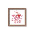 Picture of Red Hearts _GroupedProduct_Square_Mini_ _GroupedProduct_Square_Framed_Matted_