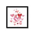 Picture of Red Hearts _GroupedProduct_Square_Mini_ _GroupedProduct_Square_Framed_Matted_