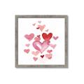 Picture of Red Hearts _GroupedProduct_Square_Mini_ _GroupedProduct_Square_Framed_Matted_