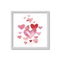 Picture of Red Hearts _GroupedProduct_Square_Mini_ _GroupedProduct_Square_Framed_Matted_