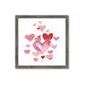 Picture of Red Hearts _GroupedProduct_Square_Mini_ _GroupedProduct_Square_Framed_Matted_