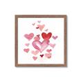 Picture of Red Hearts _GroupedProduct_Square_Mini_ _GroupedProduct_Square_Framed_Matted_