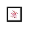 Picture of Red Hearts _GroupedProduct_Square_Mini_ _GroupedProduct_Square_Framed_Matted_