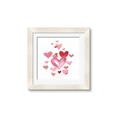 Picture of Red Hearts _GroupedProduct_Square_Mini_ _GroupedProduct_Square_Framed_Matted_