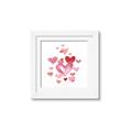 Picture of Red Hearts _GroupedProduct_Square_Mini_ _GroupedProduct_Square_Framed_Matted_