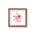 Picture of Red Hearts _GroupedProduct_Square_Mini_ _GroupedProduct_Square_Framed_Matted_
