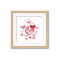 Picture of Red Hearts _GroupedProduct_Square_Mini_ _GroupedProduct_Square_Framed_Matted_