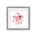 Picture of Red Hearts _GroupedProduct_Square_Mini_ _GroupedProduct_Square_Framed_Matted_